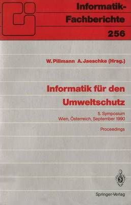 Libro Informatik Fur Den Umweltschutz - Werner Pillmann