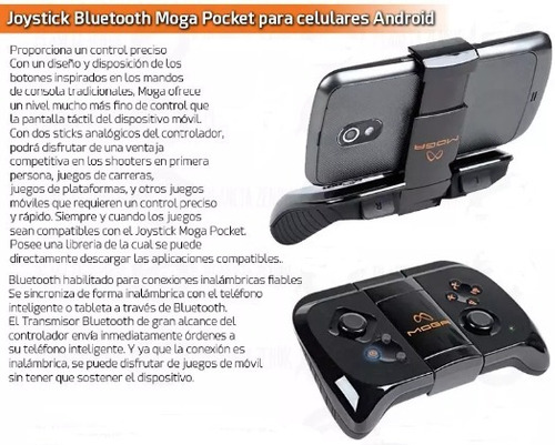 Joystick Analogico Dual Bluetooth Moga Android Smartphone