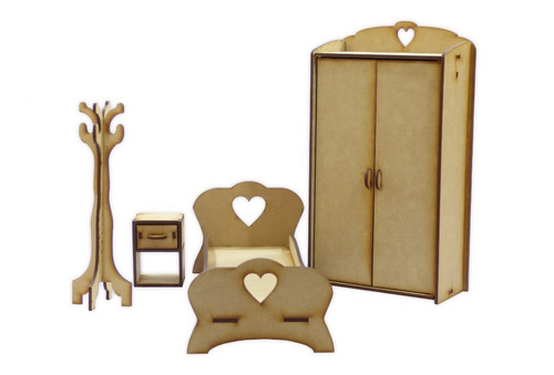 Imagen 4 de 4 de Muebles Para Casita De Muñecas Barbie - Nro. 6 Promo
