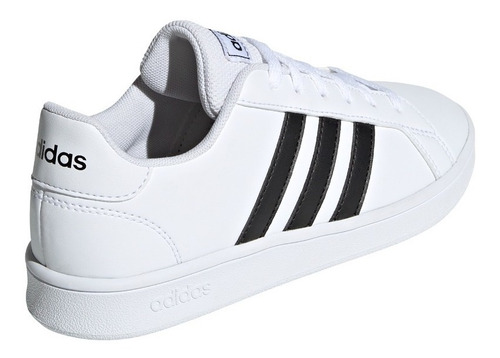 Imagen 3 de 10 de Zapatilla adidas Grand Court Urbano Unisex Blanco