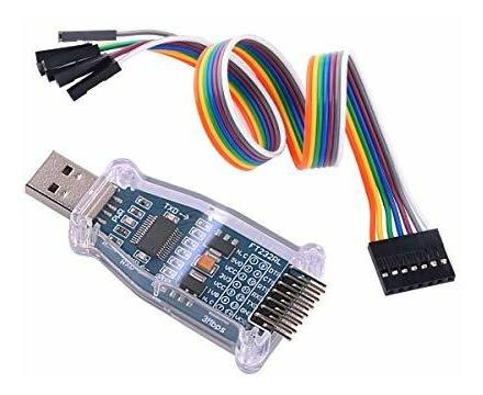 Conector Adaptador Usb Rs232 A Ttl Uart 5v 3v3 3.3v 1v8 1.8v