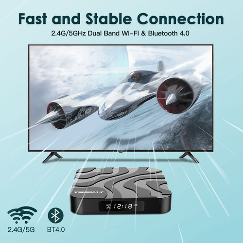T95 R1 - Caja De Tv Con 2 Gb De Ram 16 Gb Rom Quad Core A53