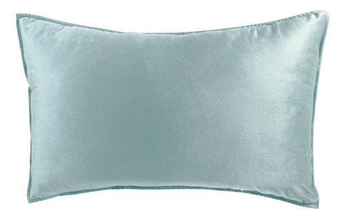 Funda Para Almohada Velvet Mint Estandar Vianney 88483 Color Menta