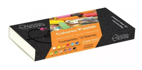 PINTURAS GOUACHE RODART (COLORES, 12 PZS.)