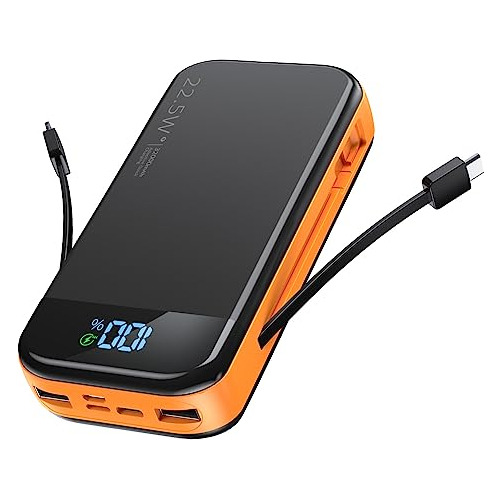 Cargador Portátil De 32,000mah, Carga Rápida Qc 3.0 D...