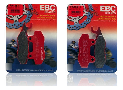 Pastillas De Freno Ebc Brakes Kawasaki Klr 650 Adventure