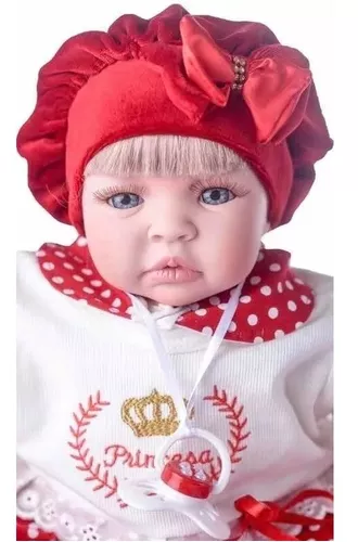 Bebê Reborn Real Menina 53cm Mais Barato Do Mundo Princesa