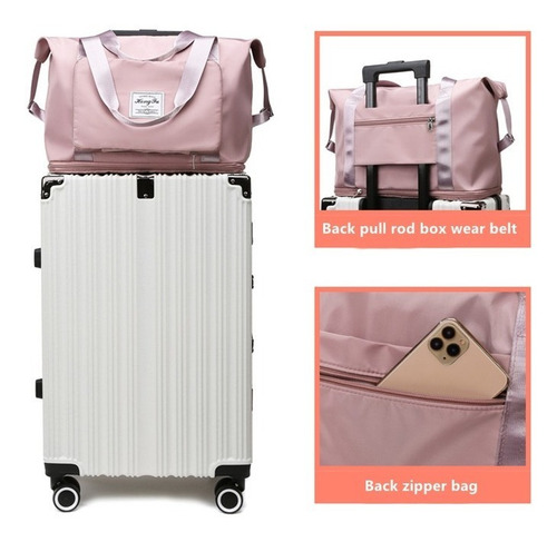 Imagen 2 de 5 de Bolso Sobre Extensible Para Viajes Gimnasio Impermeable