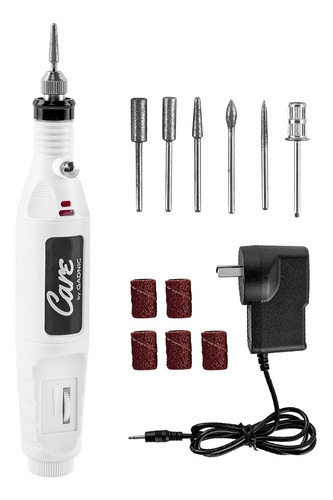 Torno Pulidor Profesional Gadnic T102 12w Con Brocas Esmeril Uñas