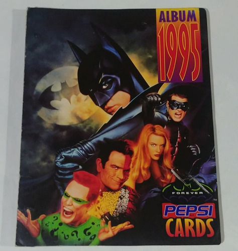 Album Pepsi Cards Bataman Forever 1995 - 99%completo