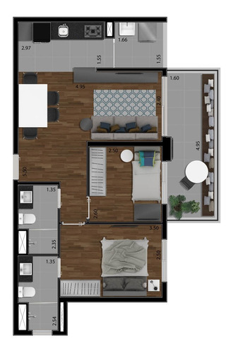 Imagem 28 de 28 de Studio Residencial Para Venda, Vila Dom Pedro I, São Paulo - St2352. - St2352-inc