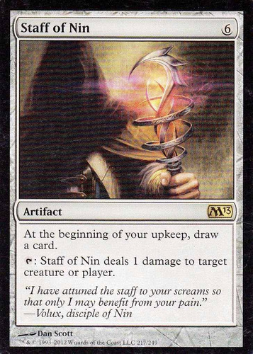 Carta Magic Staff Of Nin