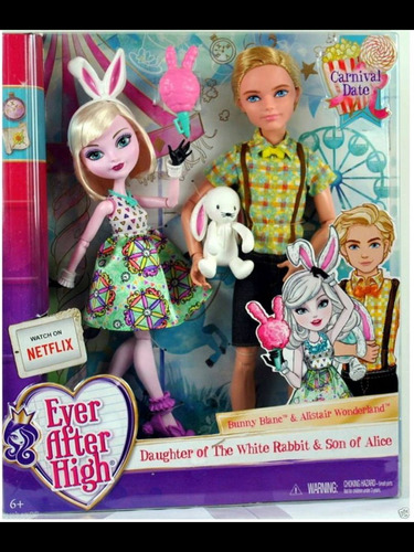 Ever After High Alistar Y Bunny Importado