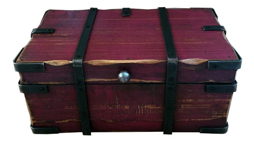 Baul Vintage Mod Britannic Varios Colores. Mueble Casa