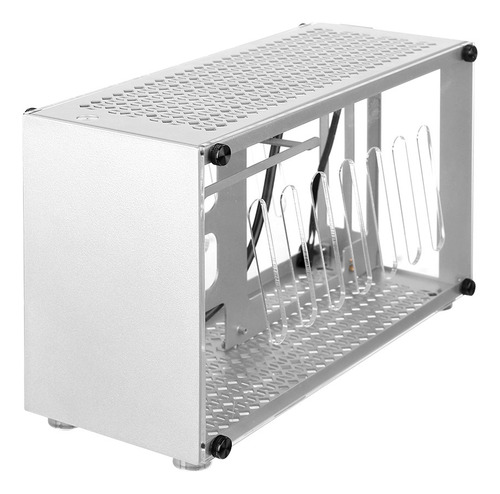 Carcasa Pc Portátil Aluminio Mini-itx 300mm Gráfica 63mm Cpu