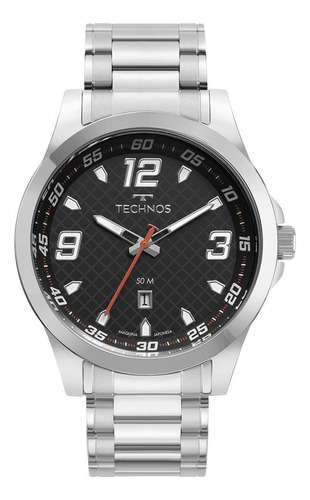 Relógio Masculino Technos Racer Prata - 2115nch/1p