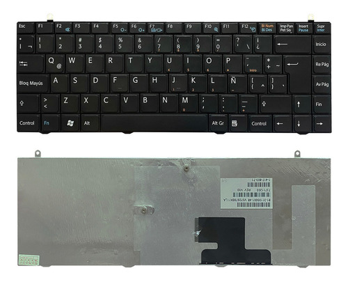 Teclado Sony Vaio Vgn-fz Vgn-fz18m Vgn-fz21s Negro Español