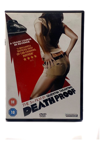 2 Dvd´s - Death Proof / Quentin Tarantino - Excelente 