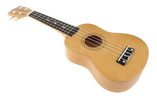 Ukelele De Madera Soprano Con Funda Corona Y Afinador