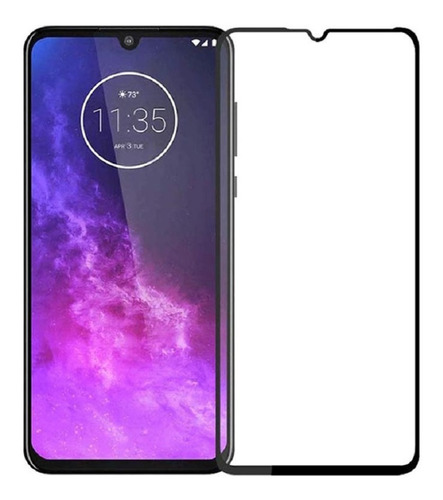 Vidrio Templado Full 5d Compatible Con Motorola One Zoom