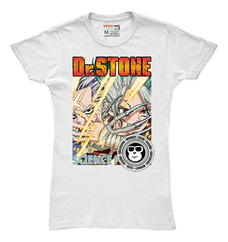 Playera Anime Dr. Stone - Senku Vs Dr Xeno &0001drs