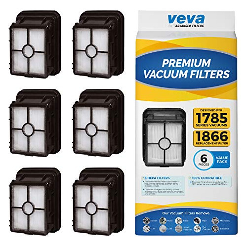 Juego De Filtros Veva Premium Veva Vacuum Hepa Compatible Co