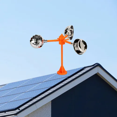 Molino De Viento Para Asustar Pájaros, Repelente De Palomas