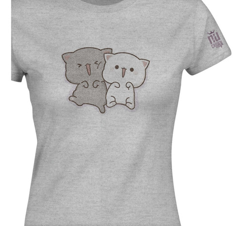 Camisetas Mujer Blusa Dama Gatos Gatitos Estampada Ikgd