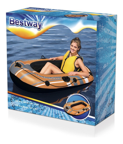 Bote Balsa Inflable 61099 De 155x97cm Bestway