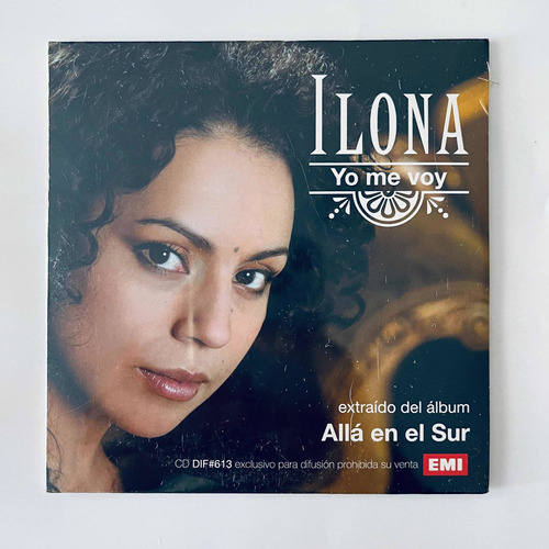 Ilona - Yo Me Voy Cd Single Nuevo Sellado