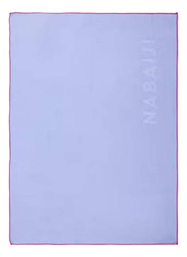 Toalla Microfibra Violeta Claro Talla S 39x55 Cm Nabaiji Violeta Lisa