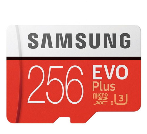 Cartao De Memoria Samsung Evo Plus 256gb Lacrado S7,s8,s9 +8