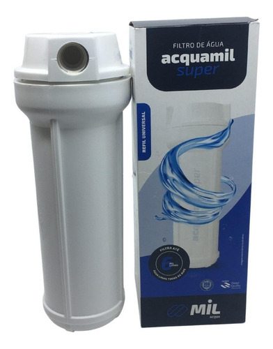 Kit Filtro Acqua Mil Super 120l/h + Refil Original 