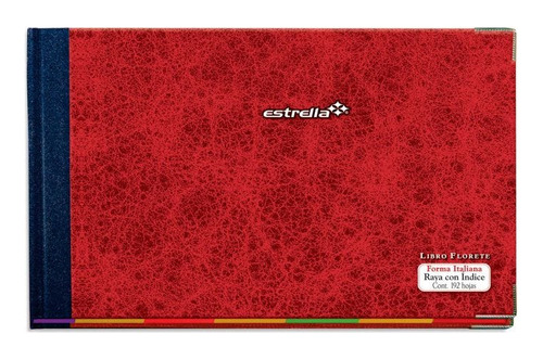 Libro Florete Fi Estrella 0240 Raya 4 Manos 192 H. C/indice