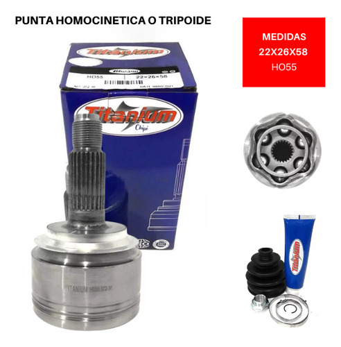 Punta Tripoide Honda Civic Lx-s 1.8 2010