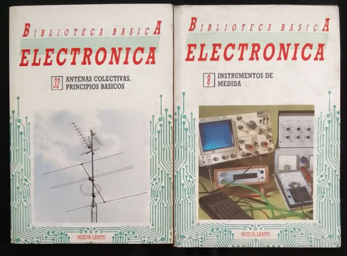 Pack X 5 Ejemplaes-biblioteca Basica Electronica-nueva Lente