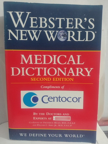 Webster's New World Medical Dictionary 2a Edicion  Original