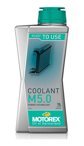 Motorex Coolant M 5.0 Listo Para Usar 1l