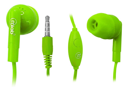 Audifonos In Ear Twins Microlab Gummy Verde