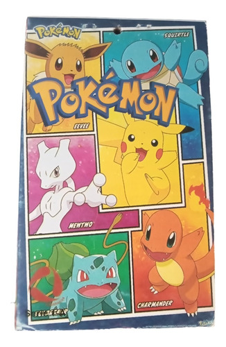 1 Pz Block De Stikers Anime Pokemon Escolar Juvenil