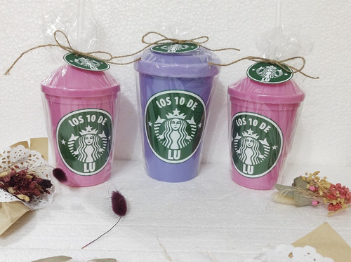 Vaso Plástico Milkshake Personalizado - (10 Unid)