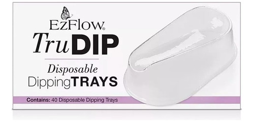 Dipping Trays Bandeja Inmersión Desechable Trudip Ezflow X40