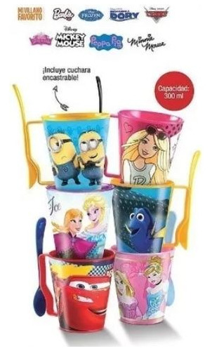 Taza Con Cuchara Infantil Mug Dory Avon Niños