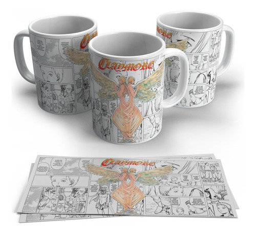 Clare Y Teresa Claymore Taza Anime Personalizada Mod1