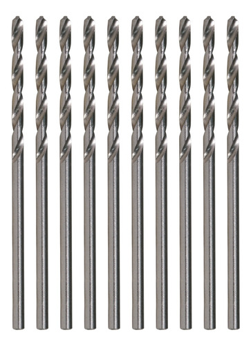 Set 10 Brocas Hss-gs P/metal 2x49mm Makita D-78019