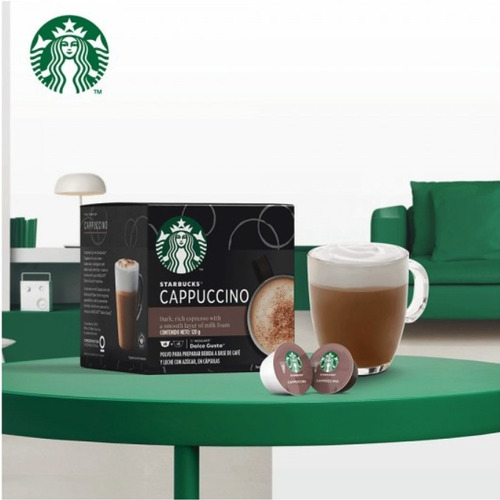 Imagen 6 de 10 de Nescafé Dolce Gusto 12 Cápsulas Starbucks® Capuchino Oferta!