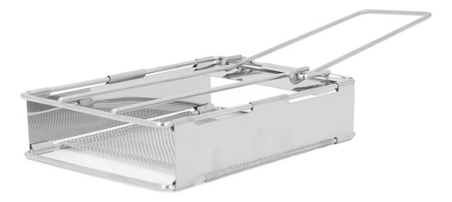 Tostadora Versátil Plegable De Acero Inoxidable Para Acampar