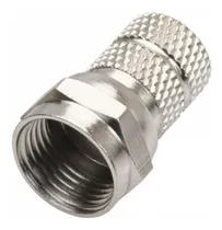 Comprar 10 Pzas Conector Macho Tipo  F  Para Cable Rg59, De Enroscar