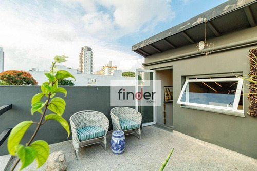 Imagem 21 de 23 de Casa À Venda Na Rua Costa Carvalho - Pinheiros. 120 M², Terraço, 2 Dormitórios, 1 Suíte, Escritório, Quintal E 1 Vaga. - Ca1018