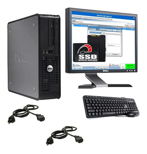 Computadoras Baratas Core2duo Cpu Pc Programa Punto De Venta (Reacondicionado)